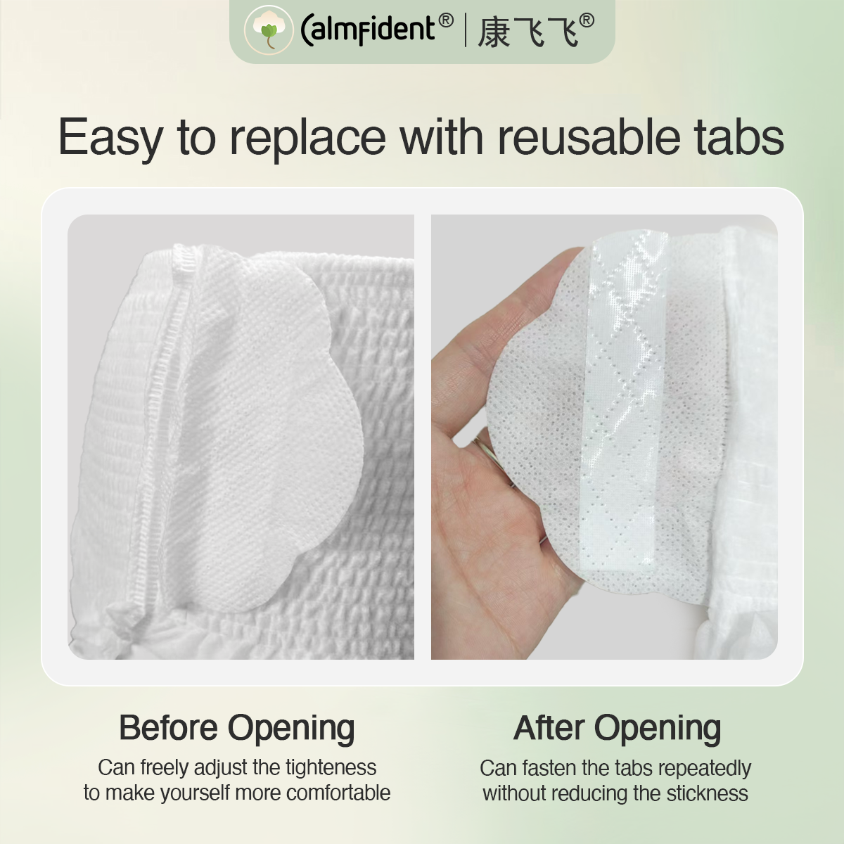 Calmfident Overnight Menstrual Panties (5 pants per pack)