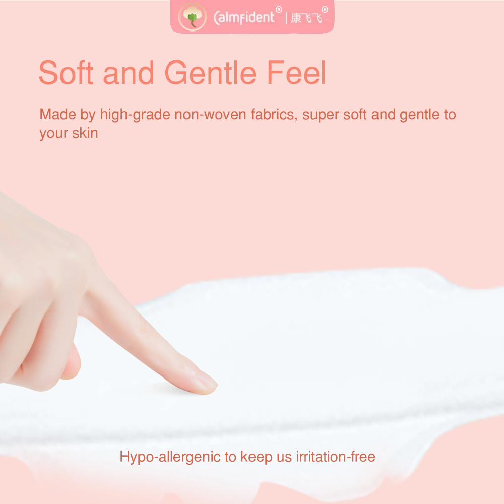 Calmfident Day Use *Ultra-Thin Super Absorbent* Sanitary Napkin Pads 245mm (10pcs)