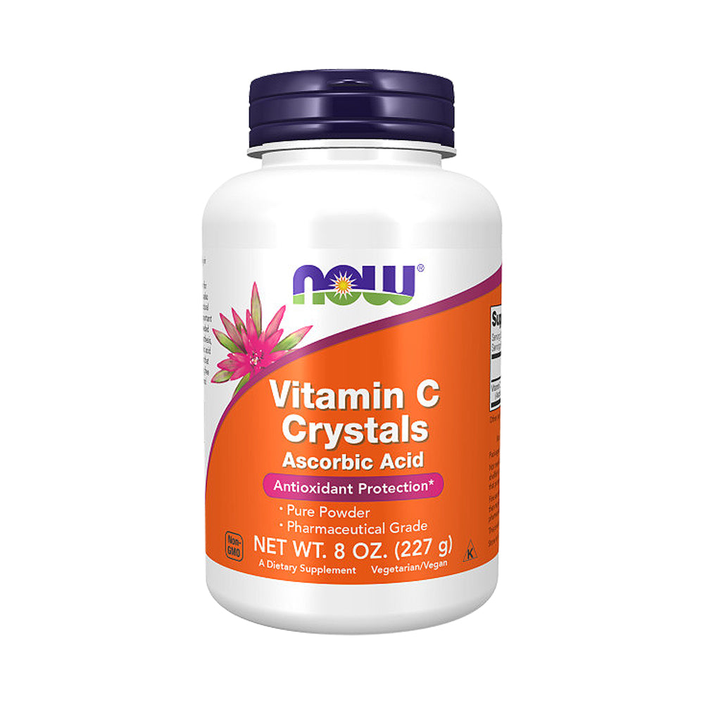 NOW Supplements, Vitamin C Crystals (Ascorbic Acid), Antioxidant Protection*, 8-Ounce