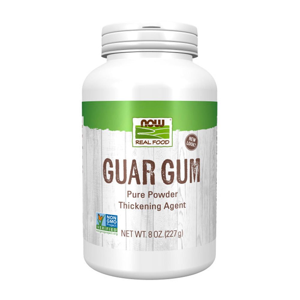 NOW Foods, Guar Gum Powder, 100% Pure Powder, Natural Thickener, Gluten-Free, 8-Ounce (227 g)