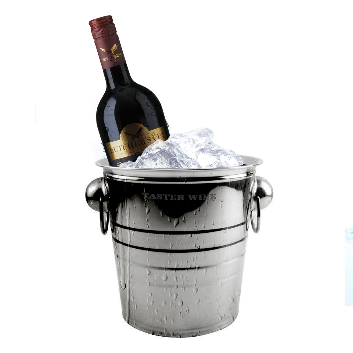 (Taster Wine) Stainless Steel Ice Bucket 3L