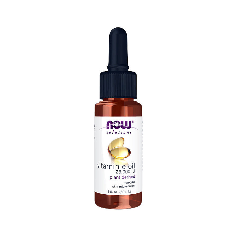 NOW Solutions, E-Oil 23,000 IU, Natural Skin Rejuvenation, Skin Moisturizer, 1 oz (30 ml)