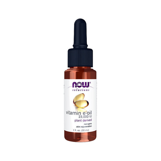 NOW Solutions, E-Oil 23,000 IU, Natural Skin Rejuvenation, Skin Moisturizer, 1 oz (30 ml)