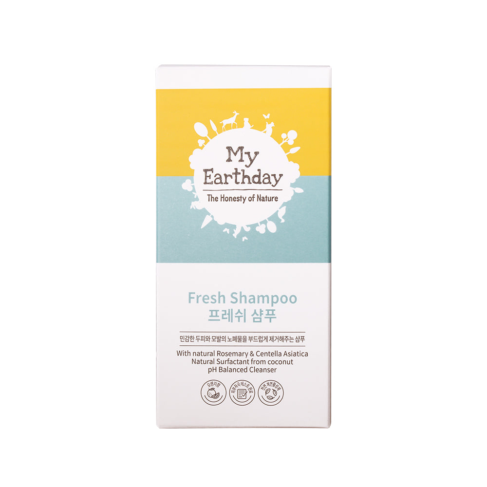 MyEarthday Fresh Shampoo formulated for Baby & Kids / Hypoallergenic, Soothing & Moisturizing 300ml