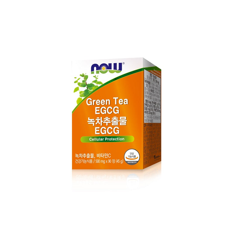 NOW FOODS EGCG Green Tea Extract - 500mg 90 Tablets for Antioxidant and Metabolism Support