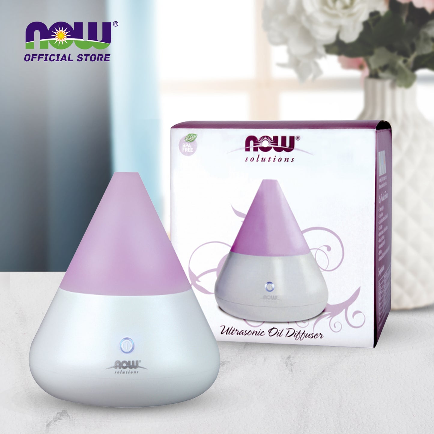 Now Foods, Ultrasonic Conical Oil Diffuser