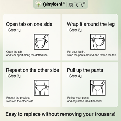 Calmfident Overnight Menstrual Panties (5 pants per pack)