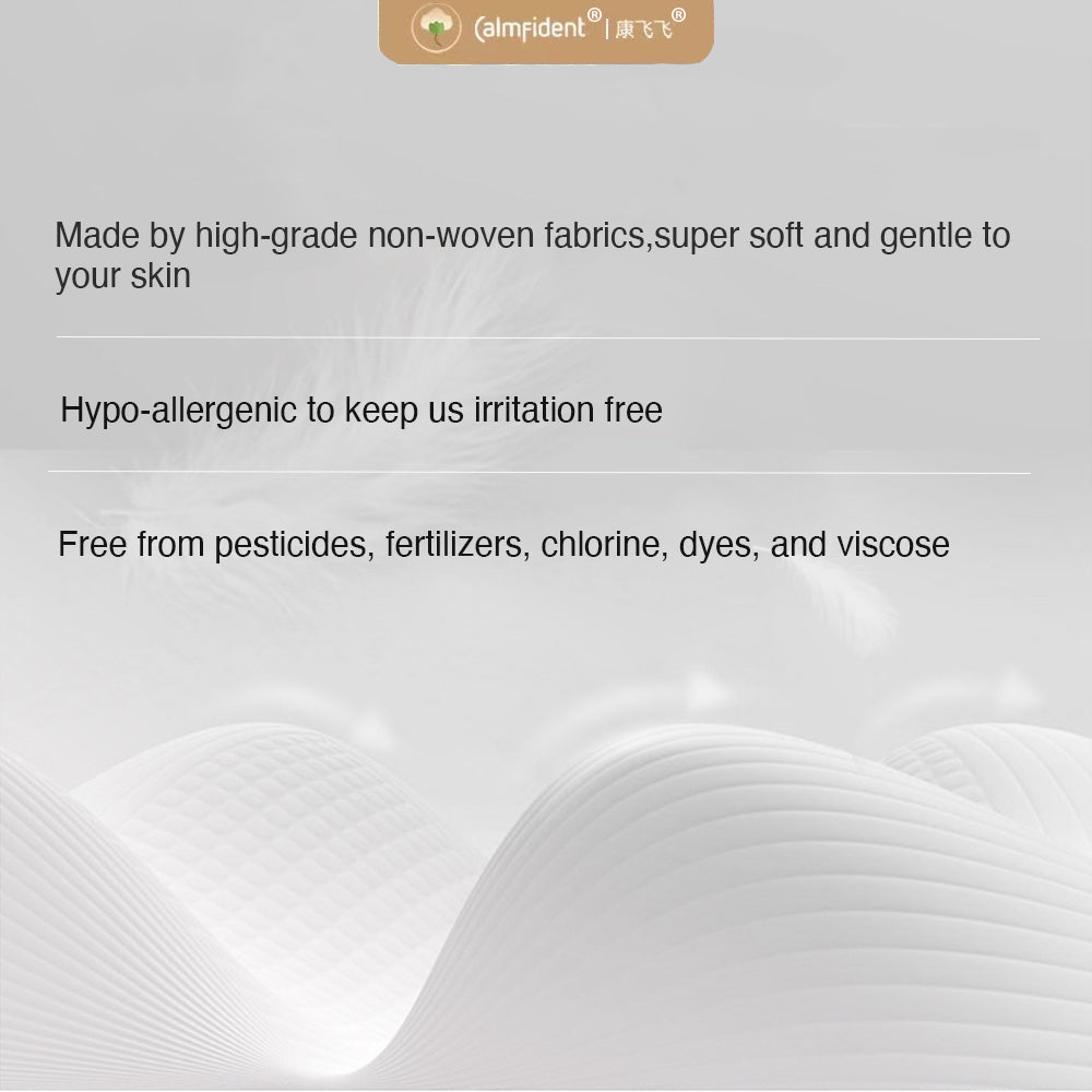 Calmfident Day Use Ultra-Thin Super Absorbent Sanitary Napkin Pads 245mm (10pcs) Orange