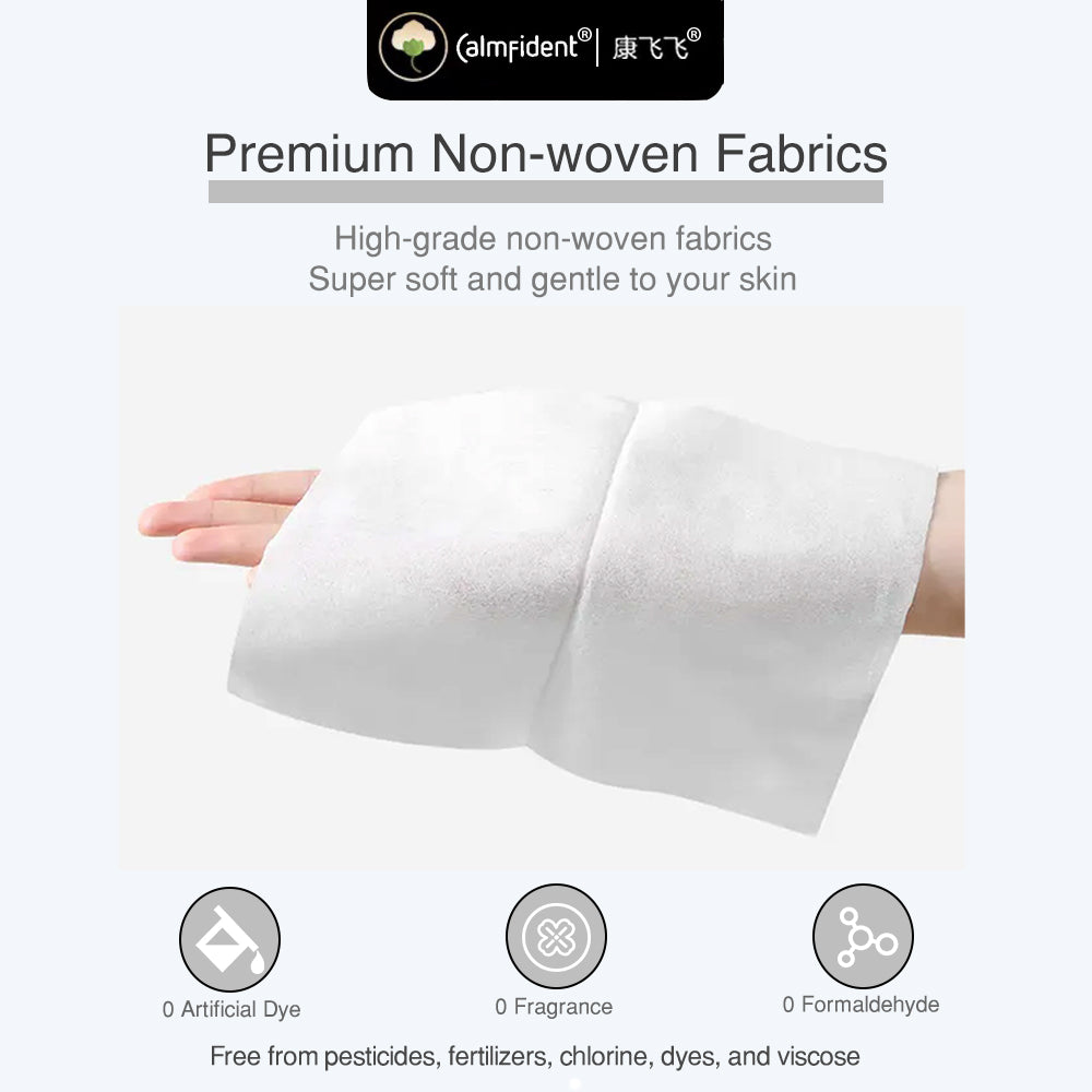 Calmfident Night Use Sensitive Skin Series Sanitary Napkin Pads 285mm (10pcs) Black