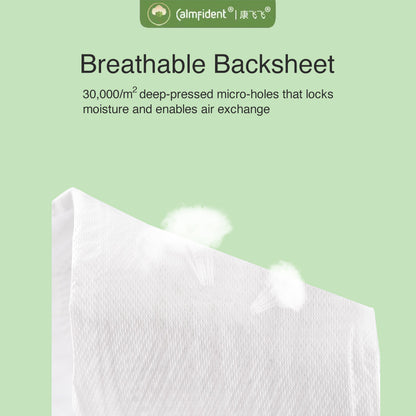 Calmfident Night Use Ultra-Thin Super Absorbent Sanitary Napkin Pads 285mm (10pcs) Green