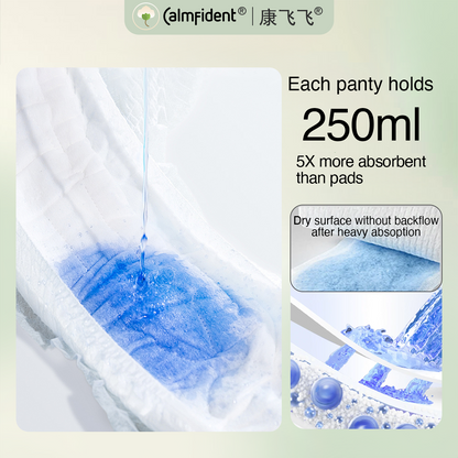 Calmfident Overnight Menstrual Panties (5 pants per pack)