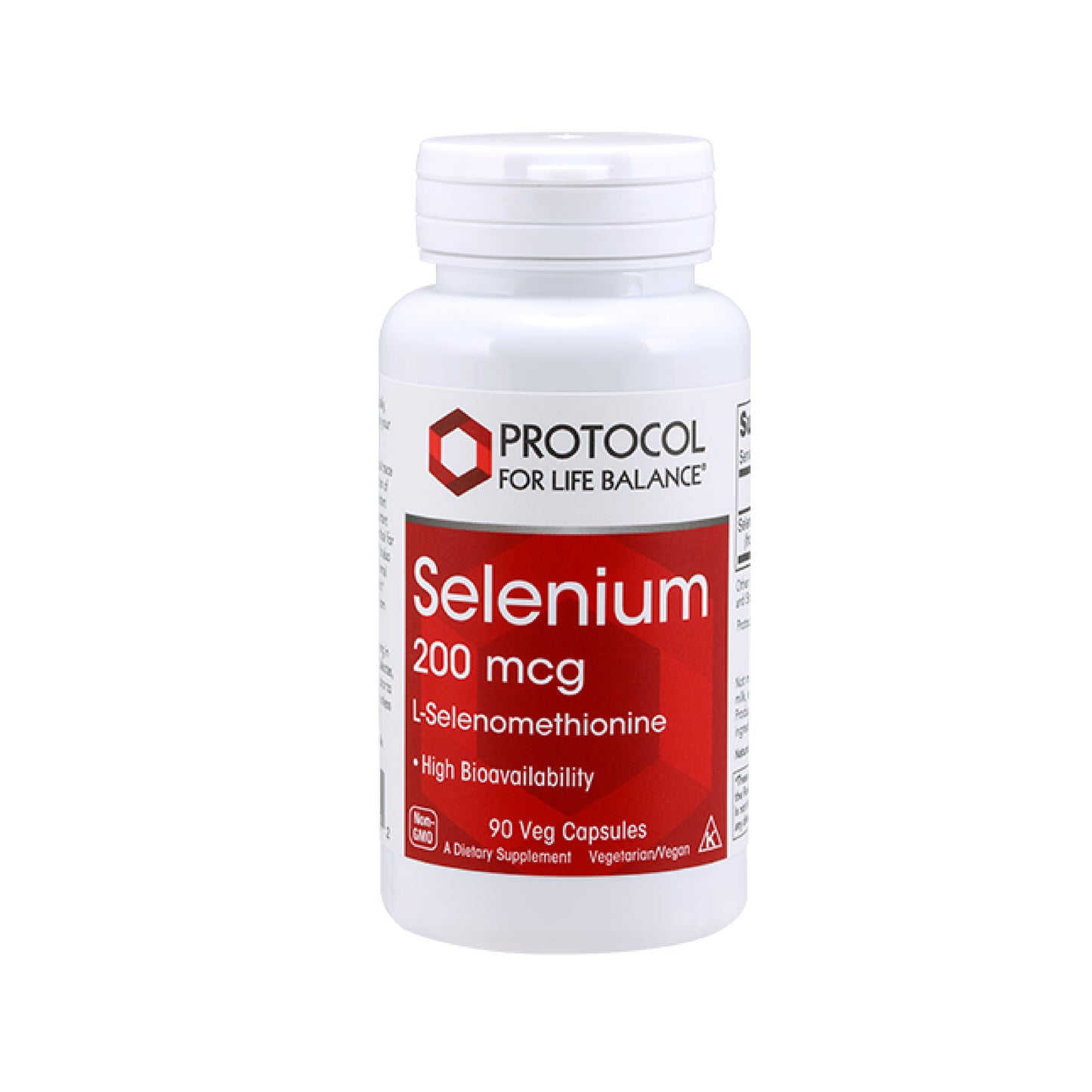 Protocol for Life Balance, Selenium, 200 mcg, 90 Veg Capsules