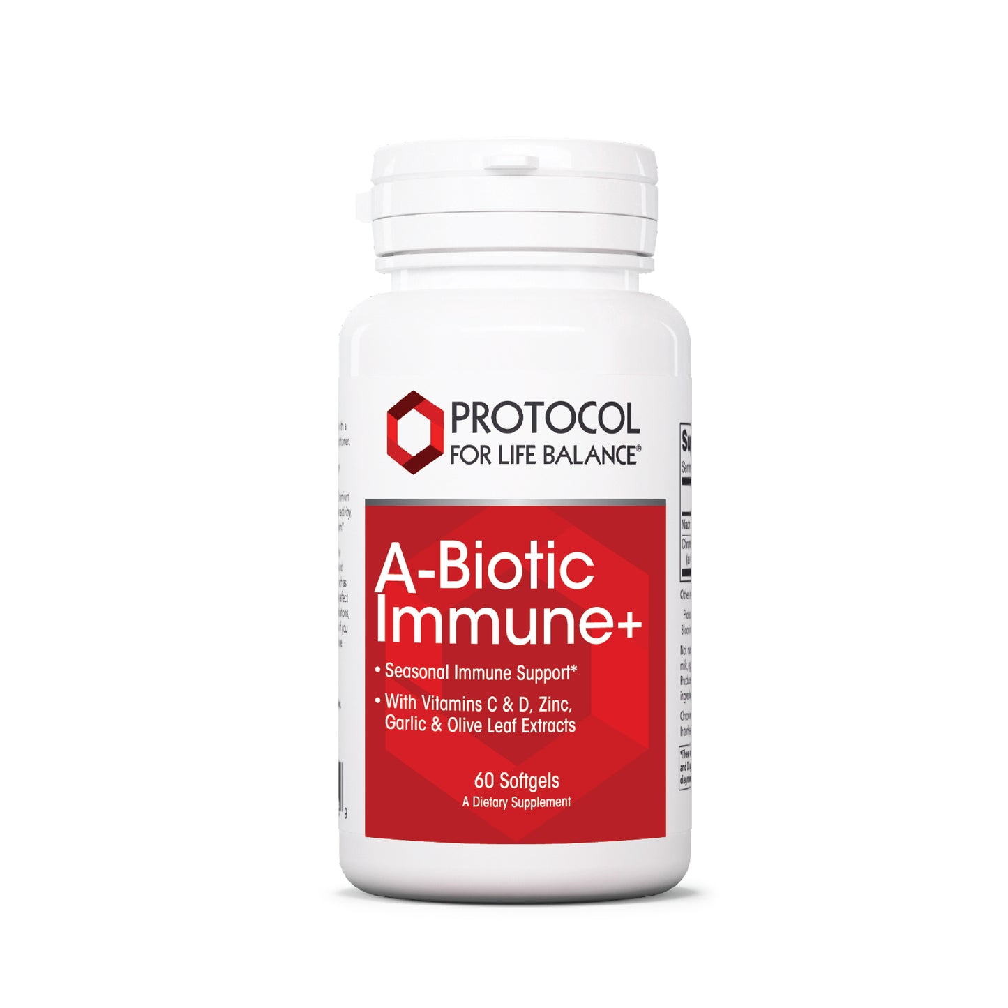 Protocol for Life Balance, A-Biotic Immune+, 60 Softgels