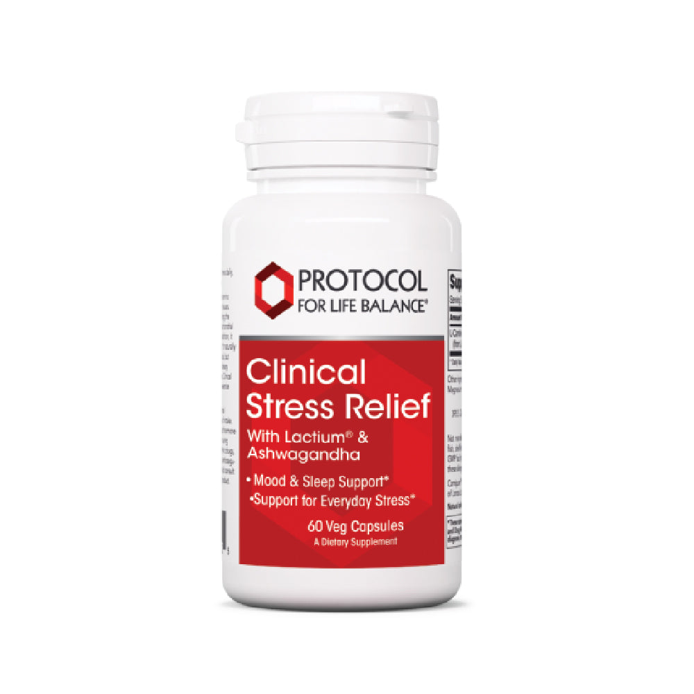 Protocol for Life Balance, Clinical Stress Relief , 60 Veg Capsules