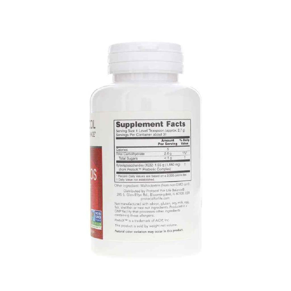 Protocol for Life Balance, Prebiotic Powder XOS, 3 oz. (85 g)