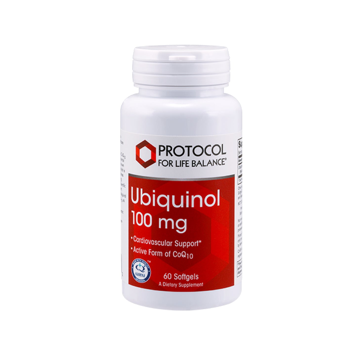 Protocol for Life Balance, Ubiquinol, 100 mg, 60 Softgels