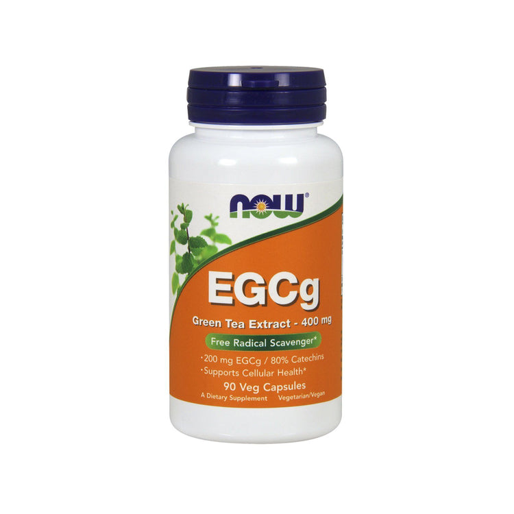 NOW Supplements, EGCg Green Tea Extract 400 mg, Free Radical Scavenger, 90 Veg Capsules