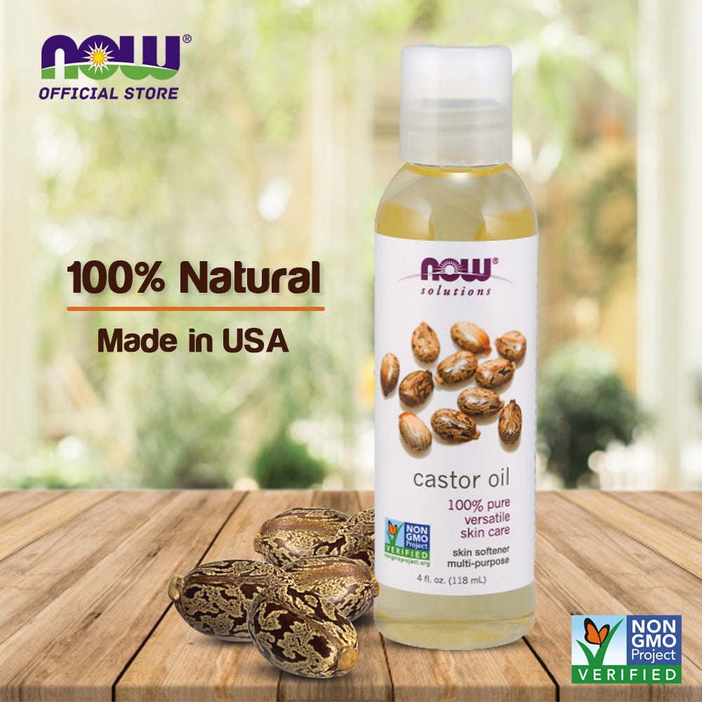 Nourishing Castor Oil Body Oil Blend - Castor Oil, Jojoba Oil Pure, Liquid Coconut Oil