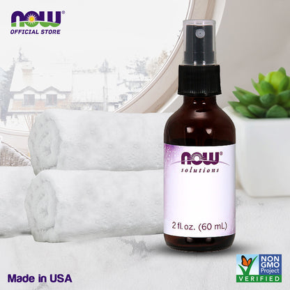 NOW Refreshing & Energizing Christmas Set: Lemon & Peppermint Oils + FREE Glass Sprayer!