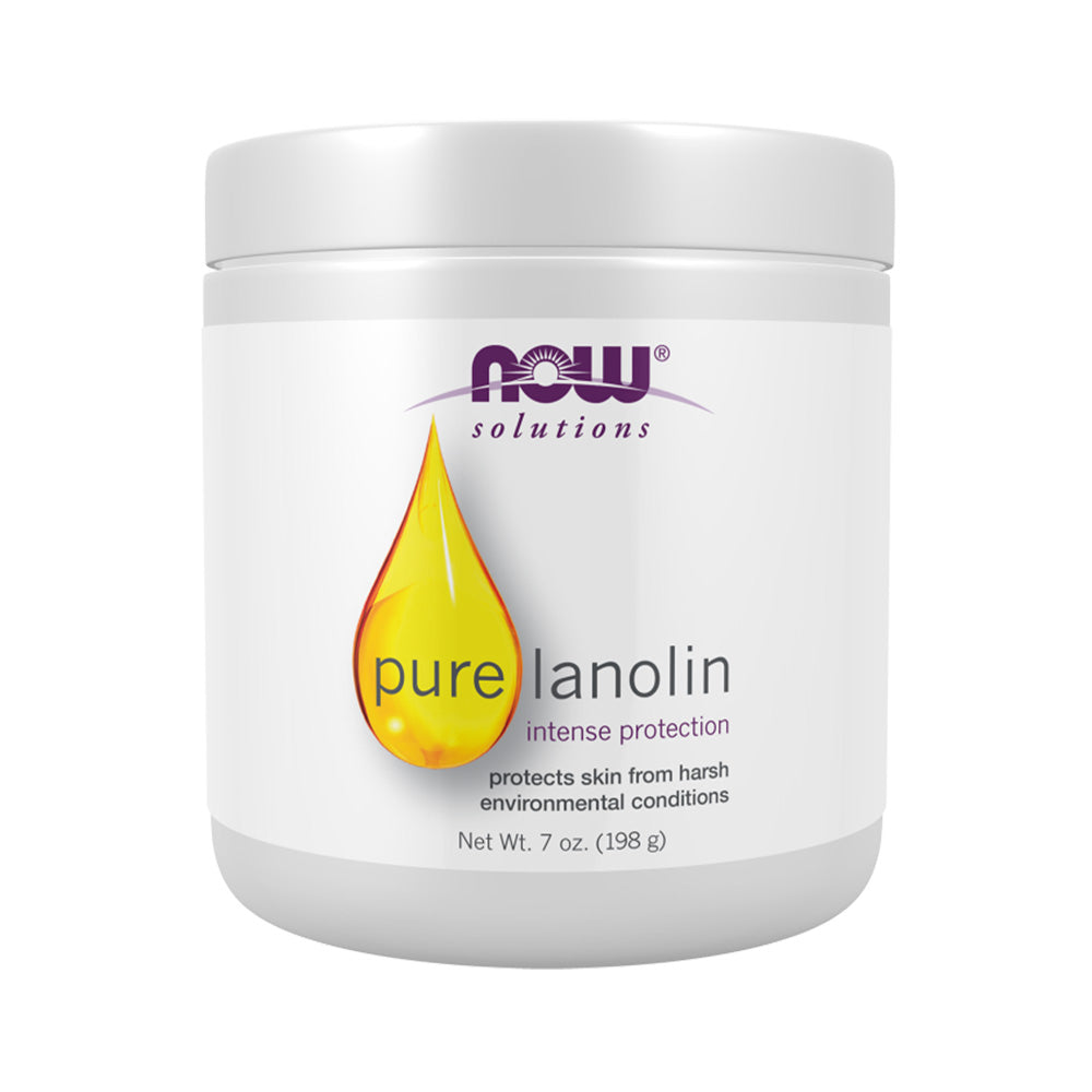 NOW Solutions, Lanolin pure, Intense Protection, 7oz (198g)