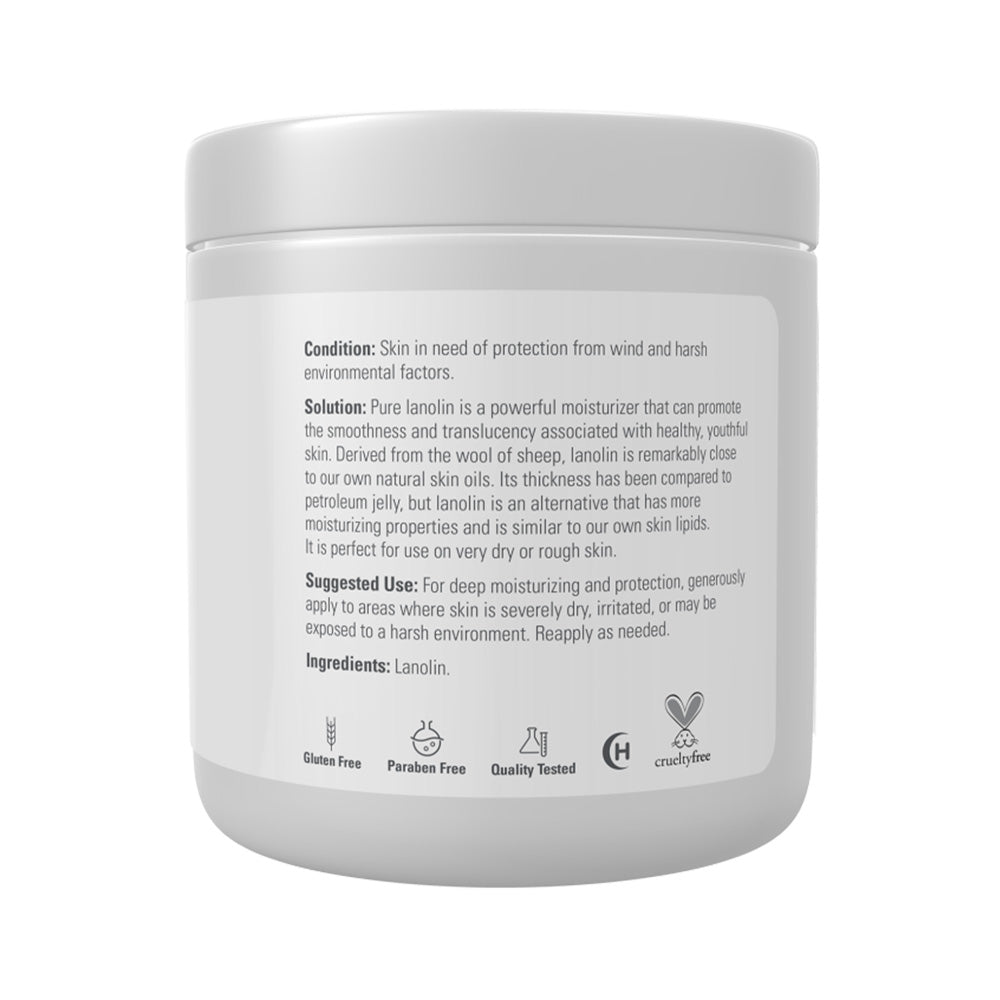 NOW Solutions, Lanolin pure, Intense Protection, 7oz (198g)