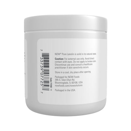 NOW Solutions, Lanolin pure, Intense Protection, 7oz (198g)