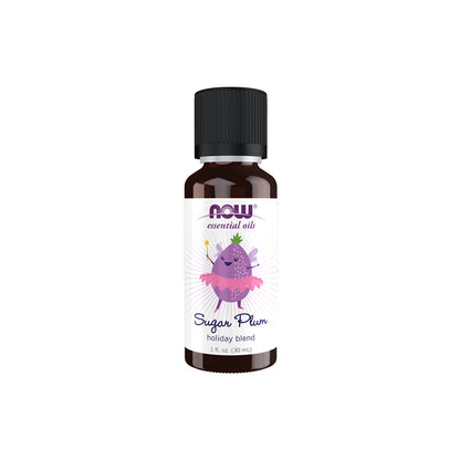 NOW Essential Oils, Sugar Plum Oil Blend, 1 fl. oz. (30 ml)