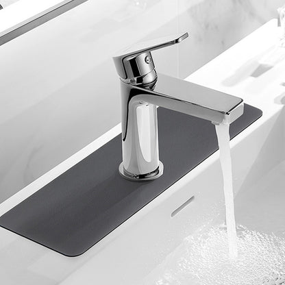 [Morilins Home] Soft Diatomaceous Earth Absorbent Mat for Kitchen/Bathroom Faucet, Fast Drying, Non-Slip, mould-resistant, splash-proof, 38x14cm