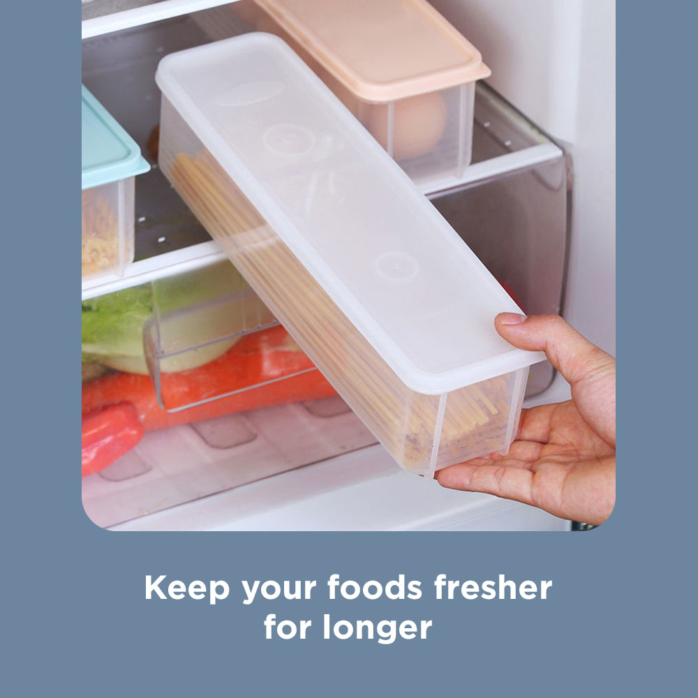 [Morilins Home] Set-of-3 Minimalist Design Stackable Food Storage Organizer/Containers, a pantry must-have - BPA-Free, Space-Saving in Stylish Khaki