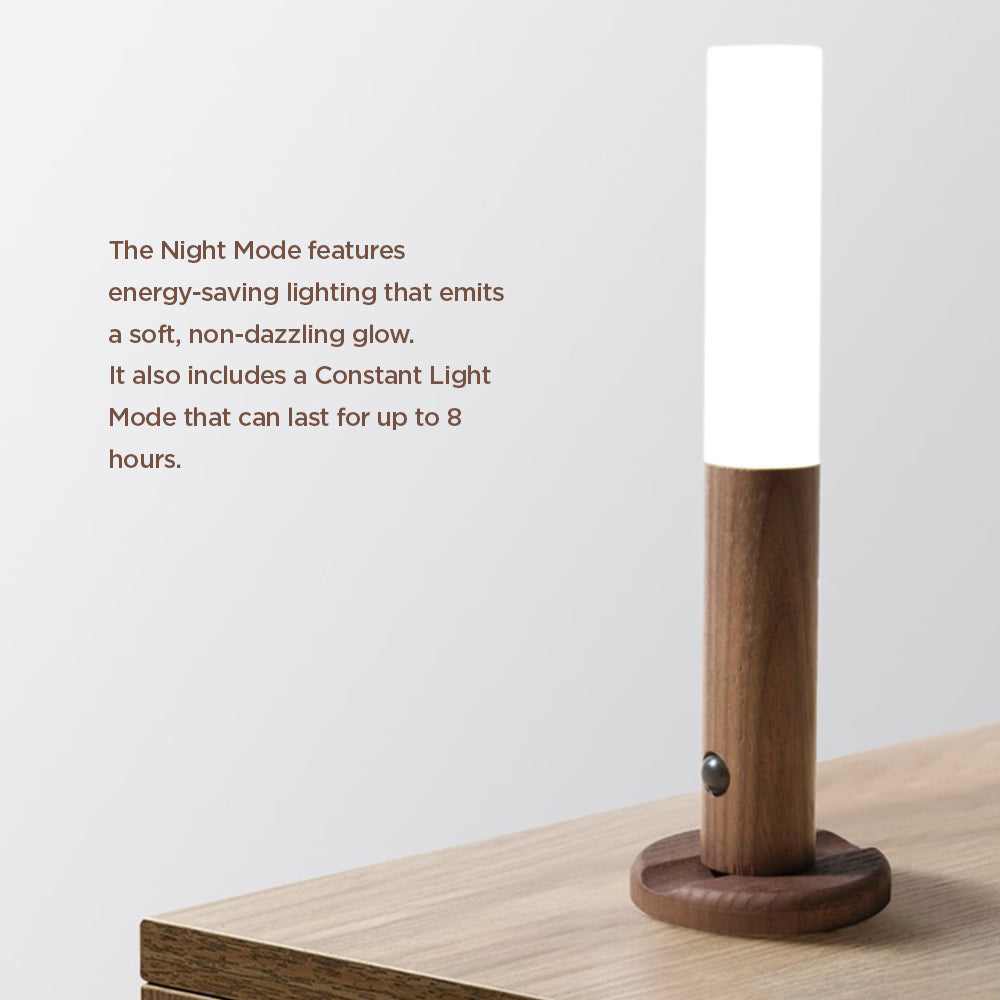 [Morilins Home] Modern Minimalist Atmosphere Lamp with Smart Motion Sensor, 1W LED Night Light, Removable Design, Magnetic with USB Charging