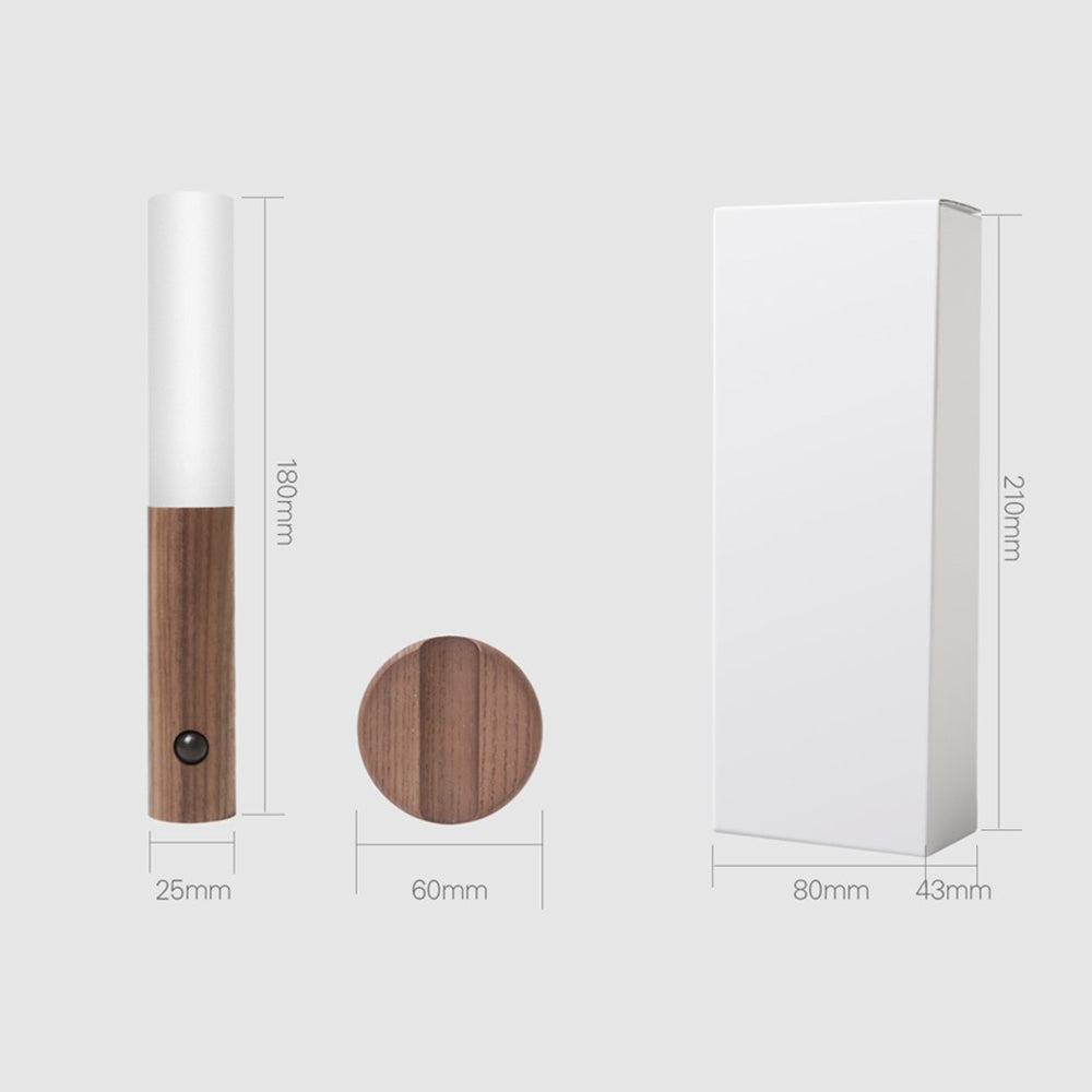 [Morilins Home] Modern Minimalist Atmosphere Lamp with Smart Motion Sensor, 1W LED Night Light, Removable Design, Magnetic with USB Charging