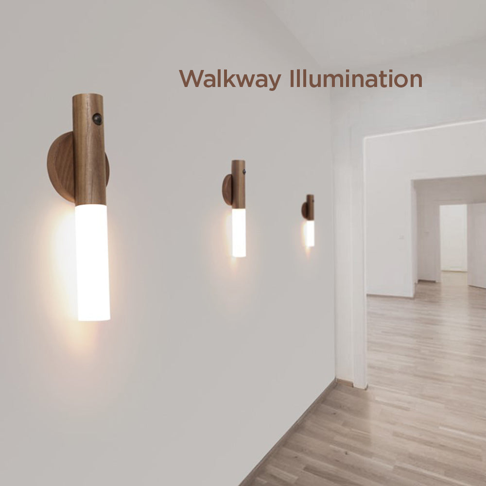[Morilins Home] Modern Minimalist Atmosphere Lamp with Smart Motion Sensor, 1W LED Night Light, Removable Design, Magnetic with USB Charging