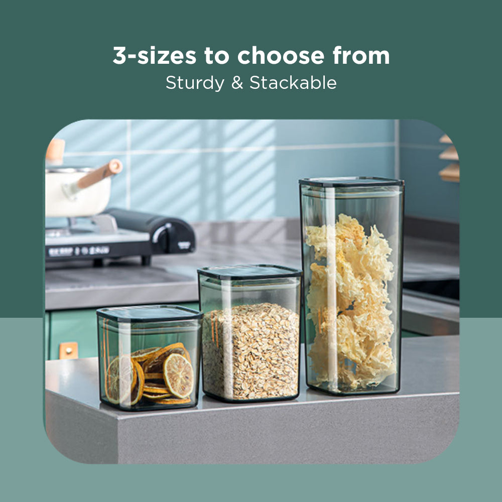 [Morilins Home] Airtight Food Storage Containers, BPA Free Plastic Food Grade Containers with silicone seal lids, for Kitchen Pantry Organization and Storage