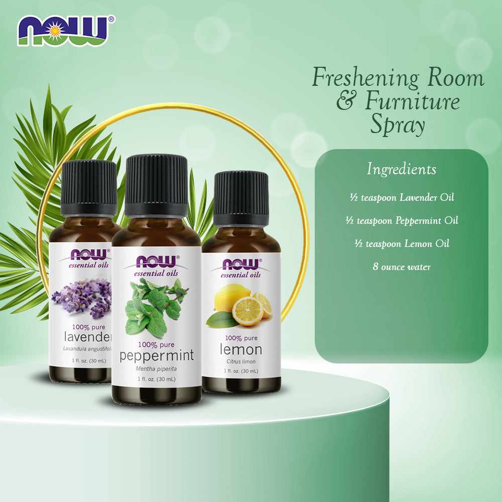 Freshening Room & Furniture Spray - Lavender, Peppermint, Lemon