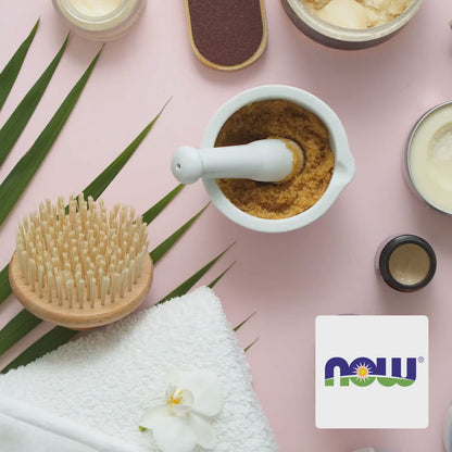 NOW Solutions, Cocoa Butter, Multi-Purpose Skin Moisturizer, Natural Moisture for the Whole Body, 7-Ounce (207ml)