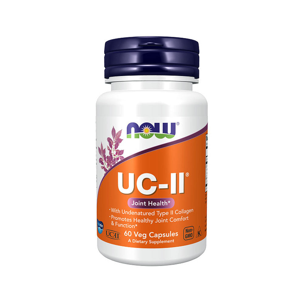 NOW Supplements, UC-II Type II Collagen with Undenatured Type II Collagen, 60 Veg Capsules