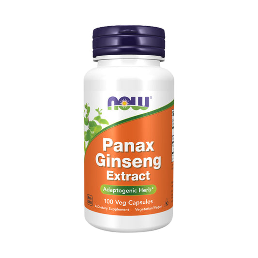 NOW Supplements, Panax Ginseng (Root) 500 mg, Adaptogenic Herb*, 100 Veg Capsules
