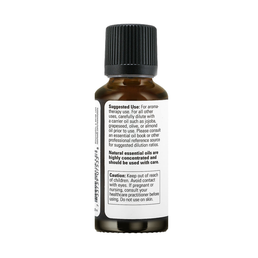 NOW Essential Oils, Cinnamon Bark Oil, Warming Aromatherapy Scent, Steam Distilled, 100% Pure, Vegan, Child Resistant Cap, 1-Ounce (30ml)