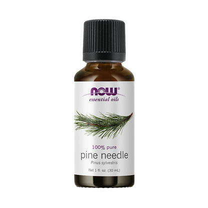 NOW Essential Oils, Pine Needle Oil, Purifying Aromatherapy Scent, Steam Distilled, 100% Pure, Vegan, Child Resistant Cap, 1-Ounce (30ml) - Bloom Concept Malaysia