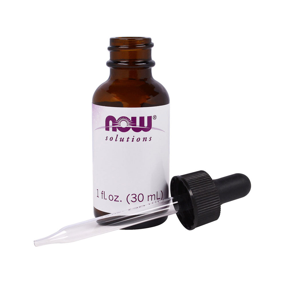Now Foods, Empty Amber Glass Bottle with Dropper (6 x 30ml)