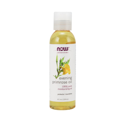 NOW Solutions, Evening Primrose Oil, 100% Pure Moisturizing Oil, 4-Ounce (118 ml) - Bloom Concept Malaysia