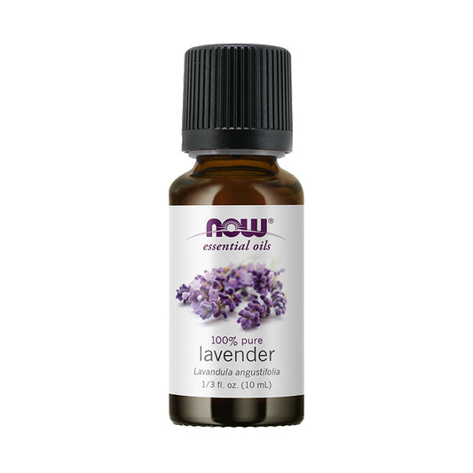 NOW FOODS Essential Oils, Lavender Oil, Soothing Aromatherapy Scent, Steam Distilled, (10 ml)