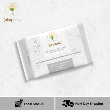 Calmfident Day Use *Lightweight* Sanitary Napkin Pads 245mm (10pcs)